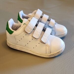 Adidas Advantage Stan Smith Toddler Size 8 White Shoe